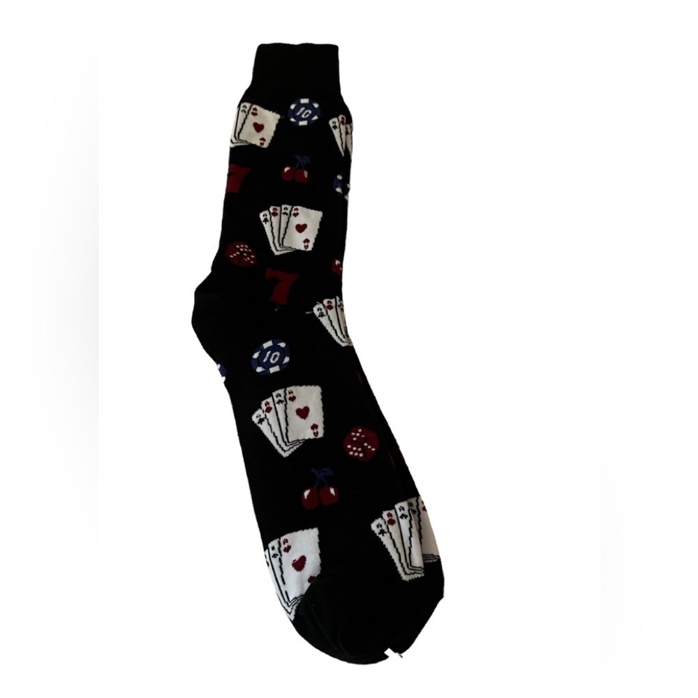NWOT Poker Socks
